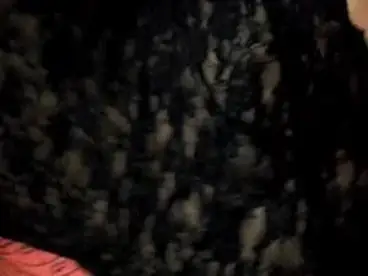 Janda Di Sodok Doggy Baju Renda Hitam
